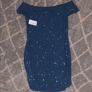 off the shoulder dress